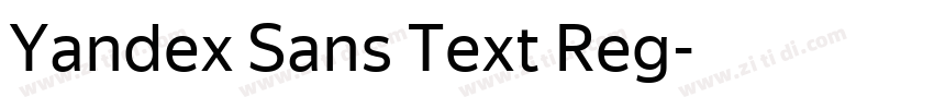 Yandex Sans Text Reg字体转换 Yandex Sans Text Reg字体转换